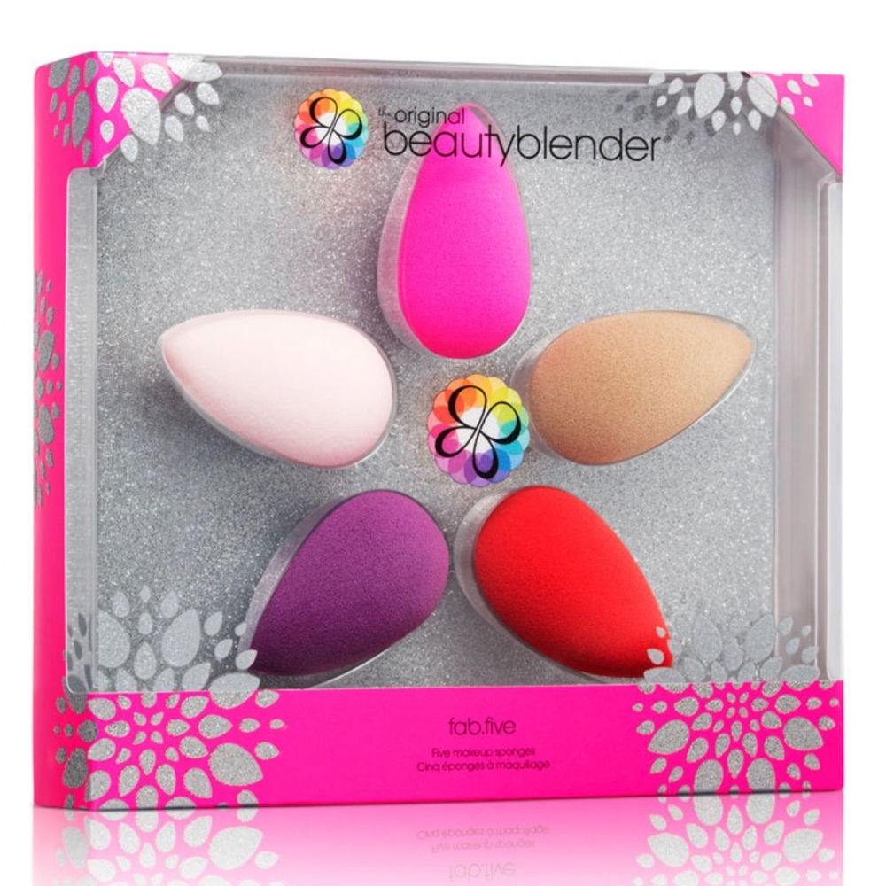 BNIB Beautyblender Fab Five Set, Multicolour